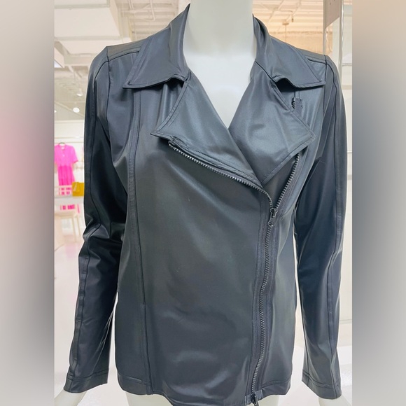Hard Tail Black Moto Athletic jacket size small good condition - Picture 1 of 4